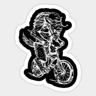 SEEMBO Beast Cycling Bicycle Cyclist Bicycling Biking Biker Sticker